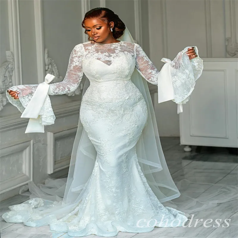 Elegant Lace Mermaid Wedding Dress - Long Sleeves, Plus Size Options. Shop  Now! from Dhgate Mermaid Wedding Dresses - price 167.94