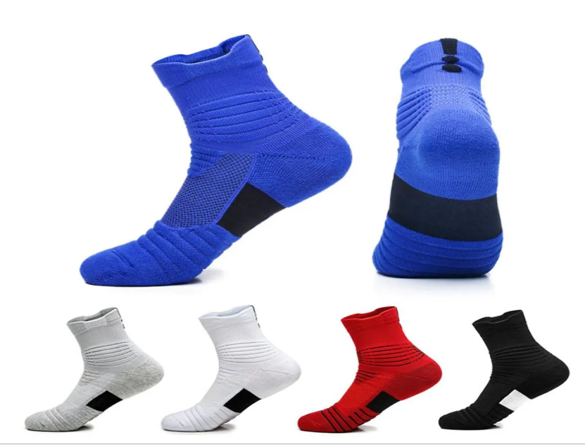 Chaussettes d'élite de basket-ball entières randonnées à la marche sport extérieur équipage de loisirs en extérieur Coton Socks élevés 5371871