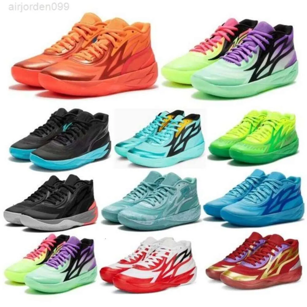 Lamelos Ball BM 02 Chaussures de basket-ball Men B.02 2 Honeycobm Phoenix Phénom Flare Année Jade Jade Blue 2023 Man Trainers Sneakers