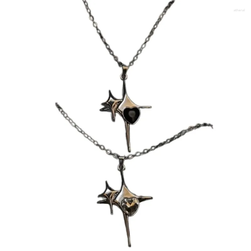 Подвесные ожерелья религиозные сердечные ожерелья горчики подарка ручной работы для детей
