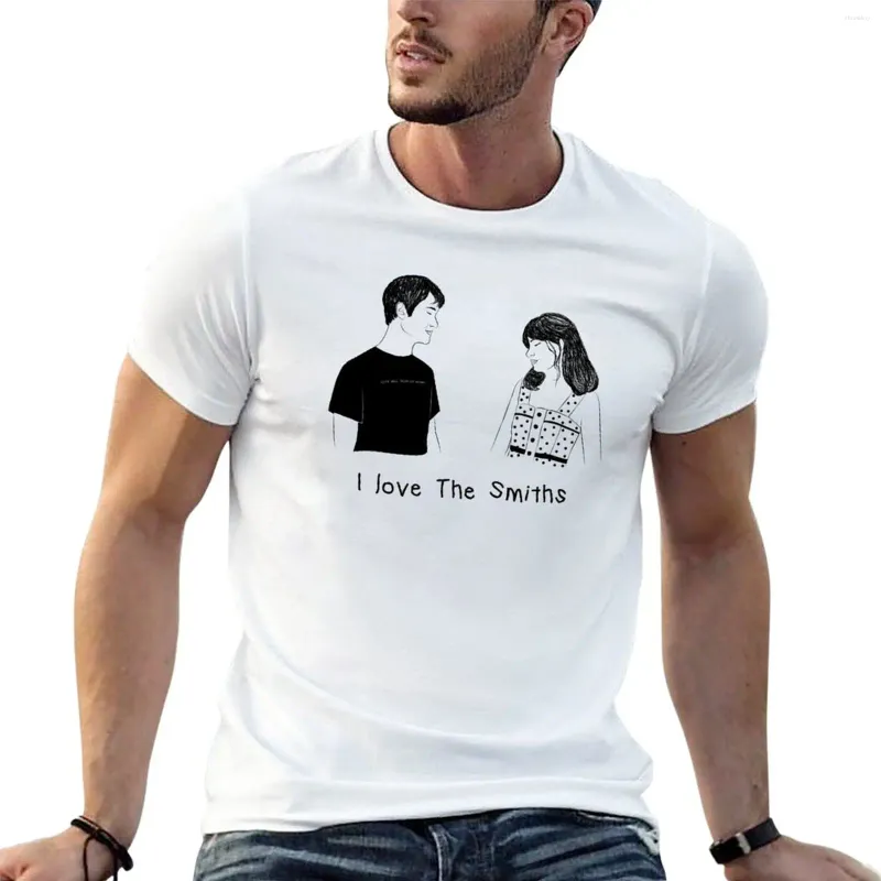 Herrtankstoppar 500 dagar av sommaren t-shirt Kläder anime korta man t-shirts för män bomull