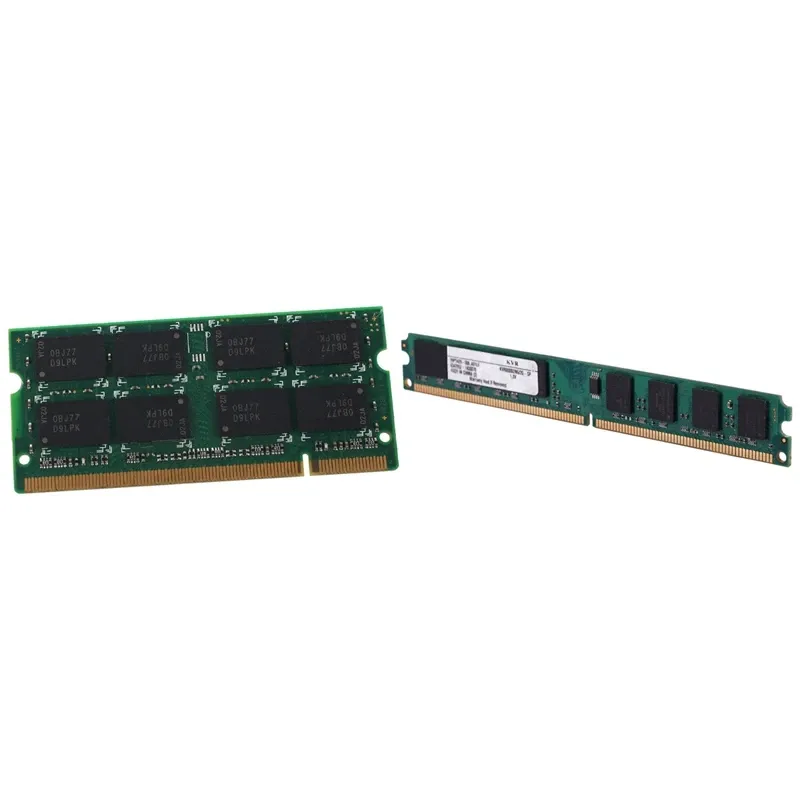 FINKTERY Pamięć dodatkowa 2 GB PC26400 DDR2 800 MHz pamięć z 2 GB DDR2 PC26400 800 MHz 240pin 1,8 V Dimm pamięć pamięci RAM