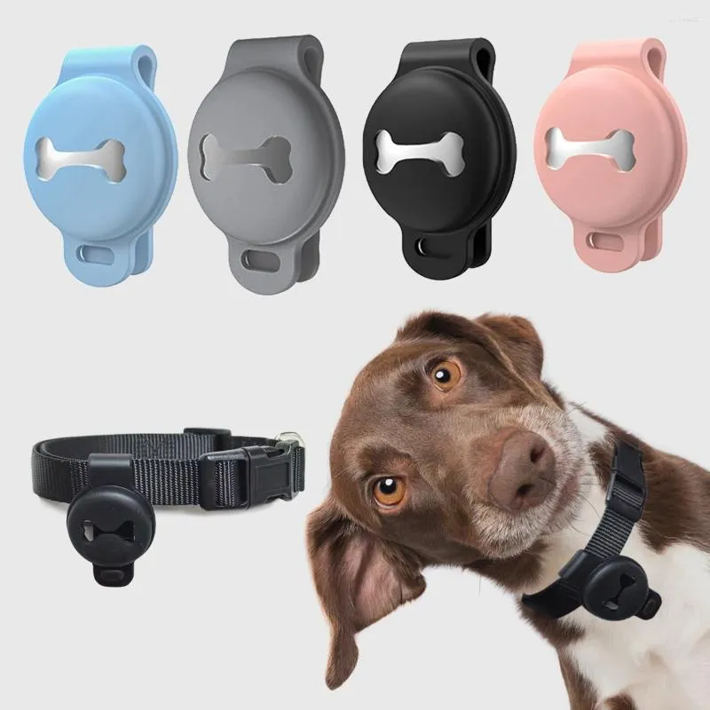 Colliers de chien Ufbemo Airtag Collar Breakaway for Apple Integrated Air Tag Accessoires Pet Small Medium Large