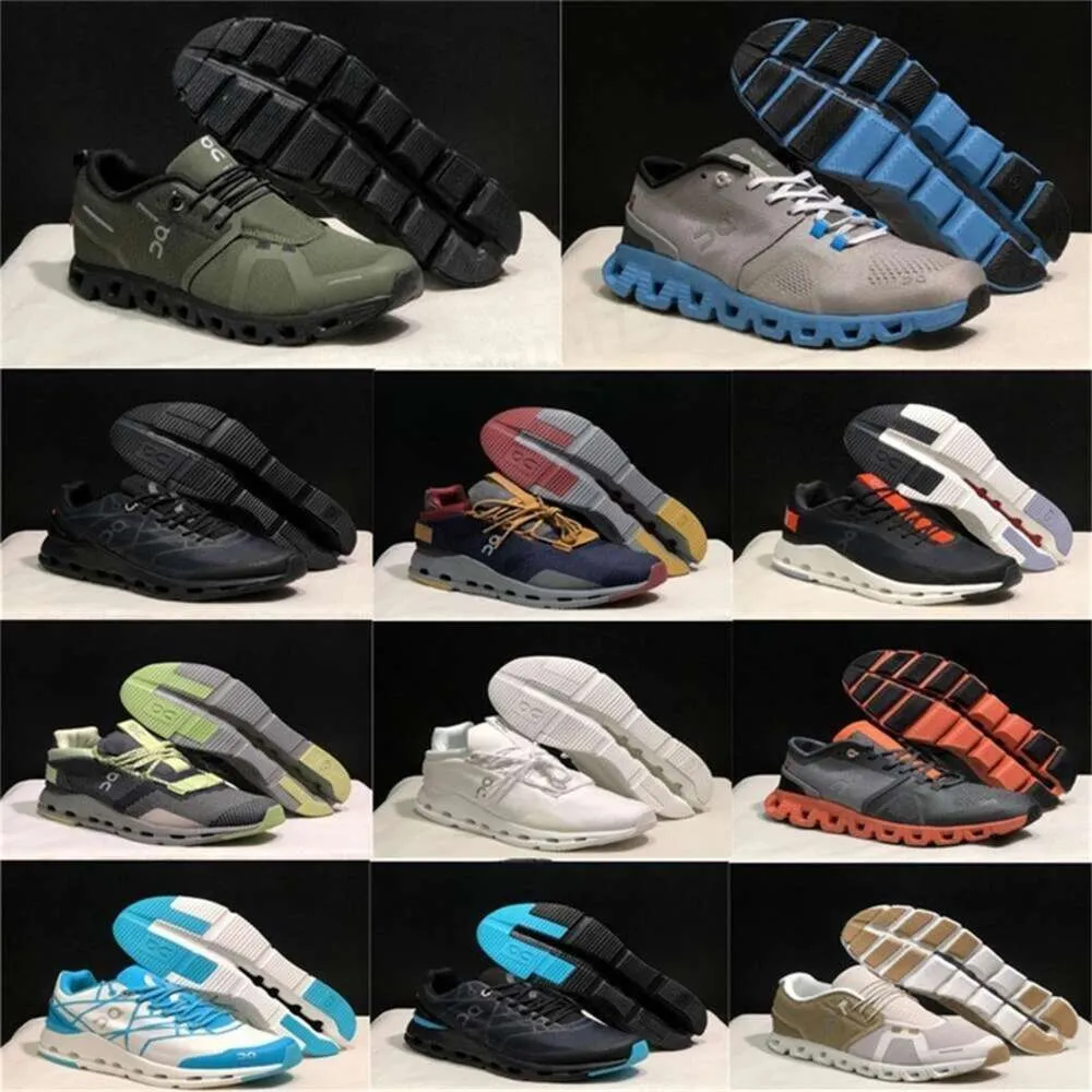 0n Mens Chaussures Cloud x 3 noir blanc cendre orange aloe tempête bleu rouille rouge sable rose sable minuit Her0n aimant Fawn Fashi0n Femmes Men de créateurs Sneakers C40