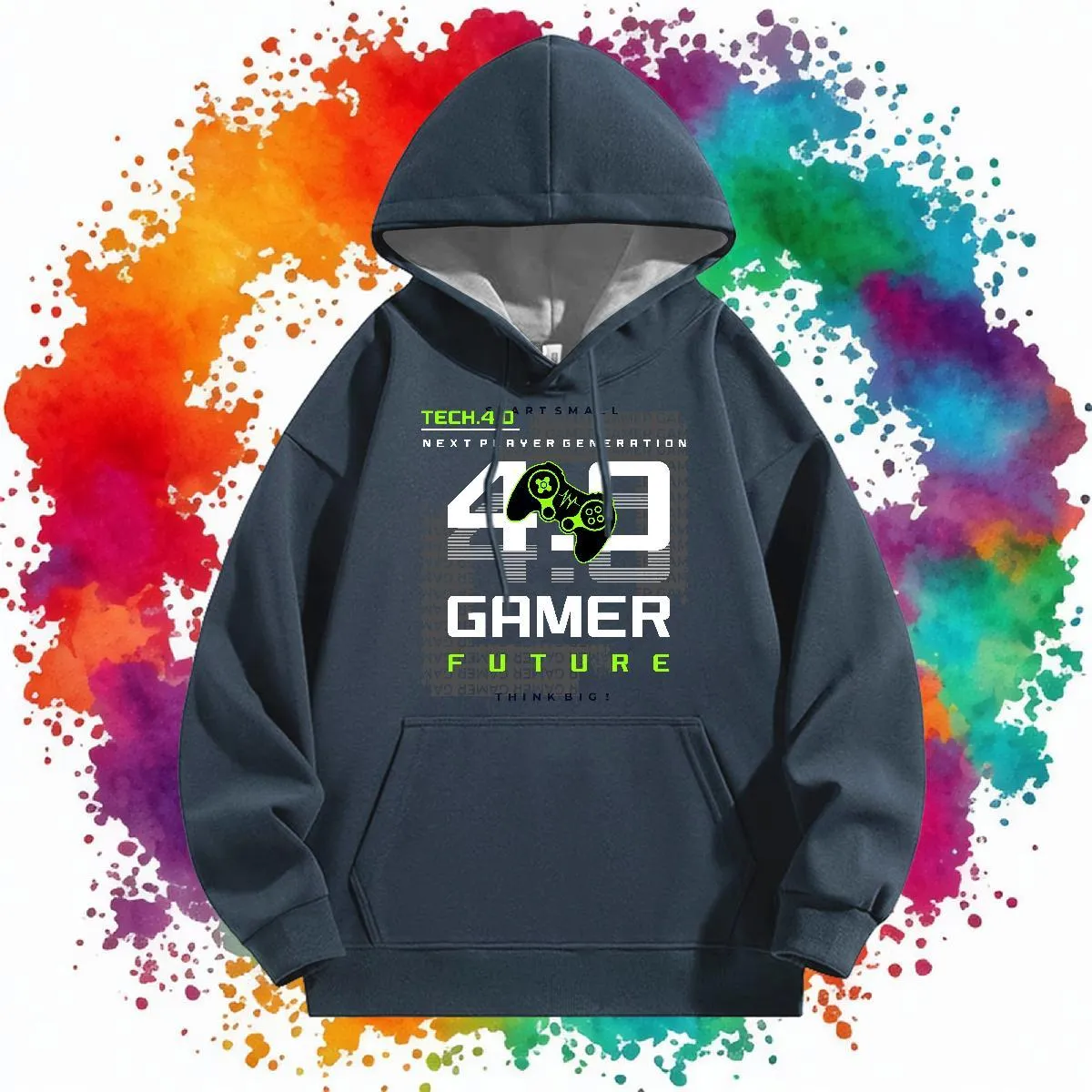 Hooded Sweatshirt Boston Essential Fleece Pullover Custom Printed