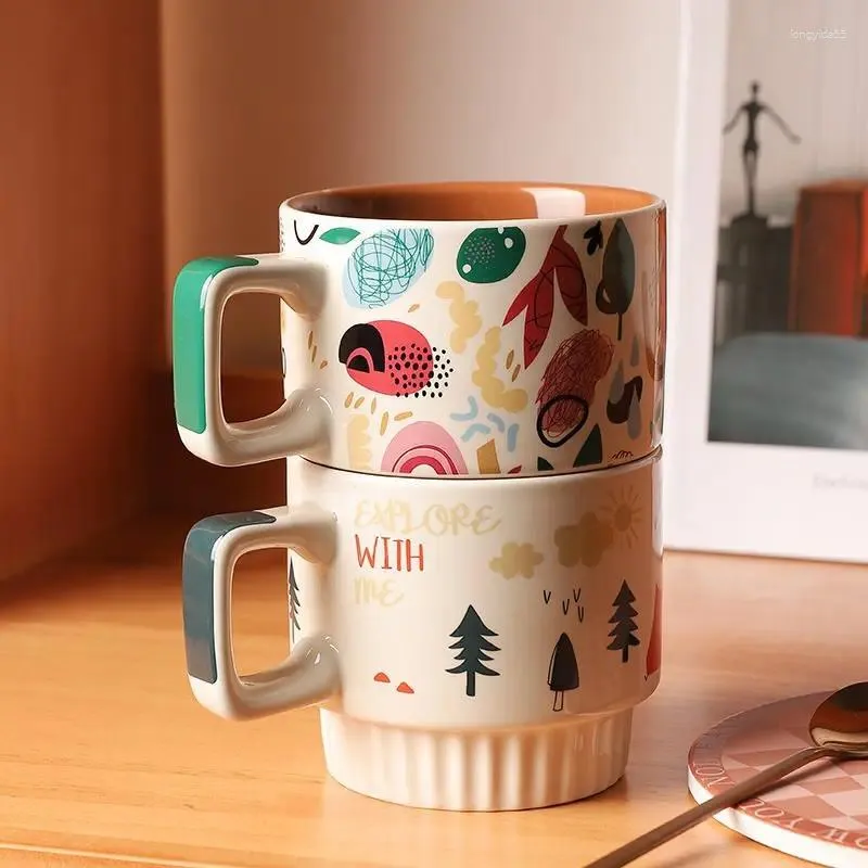 Mokken High Beauty Mug Design Sensation Coffee Cup Girls 'Ins Style Office Water