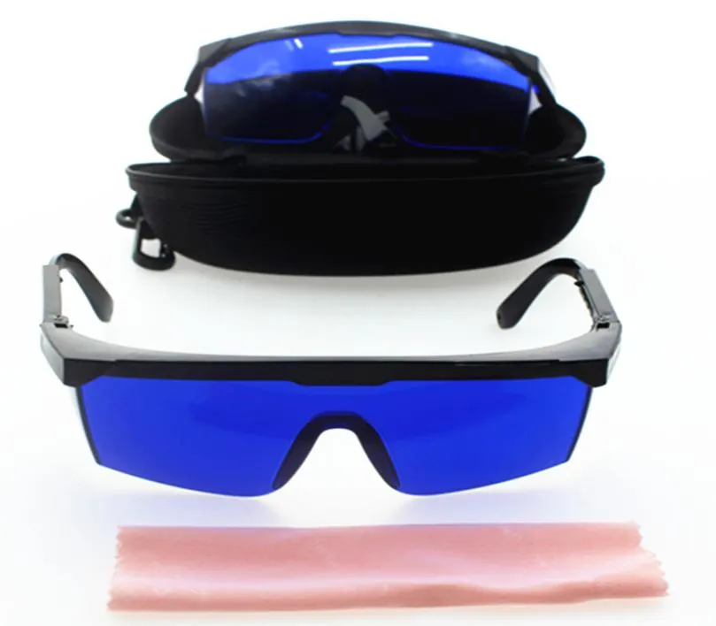 Säkerhetsglasögon för IPL BeautyGolf Hitta Glassesgolf Ball Finder Glasses Eye ProtectionBlue Lens Ship With Case Clean Cloth3204942