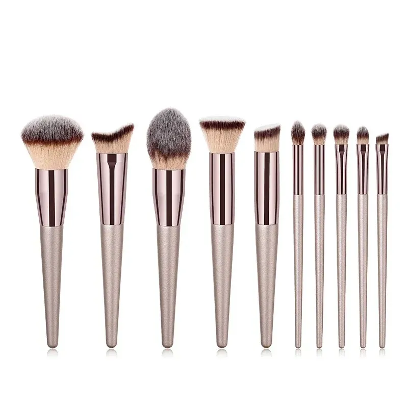 Make -up zachte pluizige make -upborstels ingesteld voor Cosmetics Foundation Blush Powder oogschaduw Kabuki Blending Makeup Brush Beauty