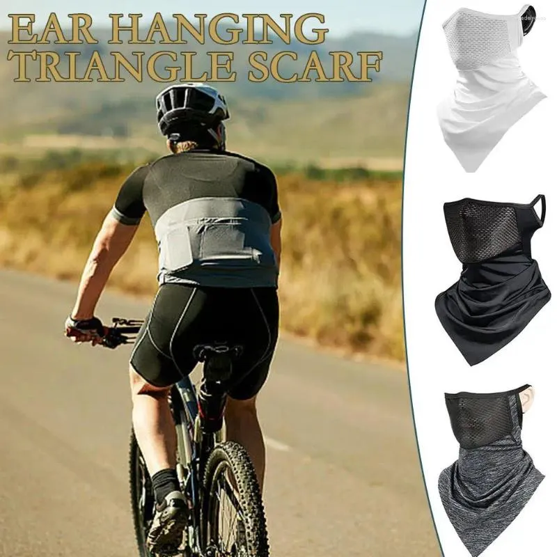 Bandanas Ear Hook Cycling UV Wind Turing Sport oddychający OU G7F0