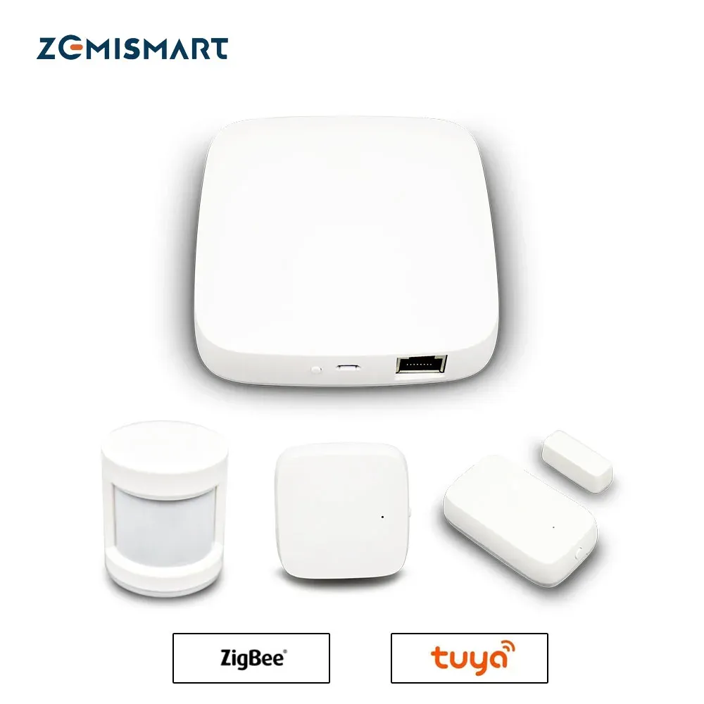 KITS TUYA ZIGBEE Smart Gateway Hub Smart Home Bridge Smart Life App Alexa Google Home Abilita con Zigbee 3.0 Sensor Switch Sensor