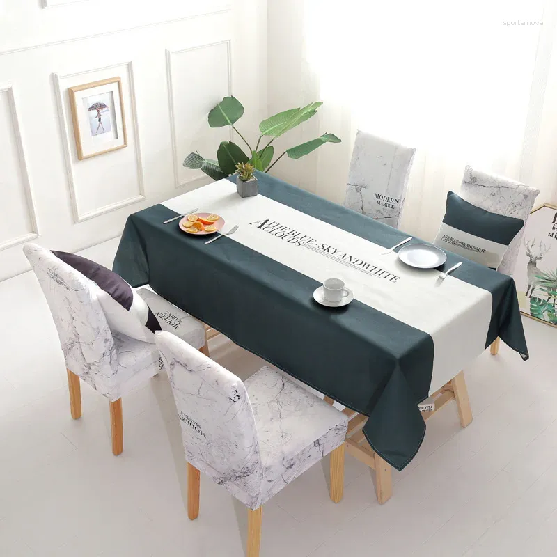 Nordic Family Tablecloth Wilko Art And Chair Suite Waterproof, Oil
