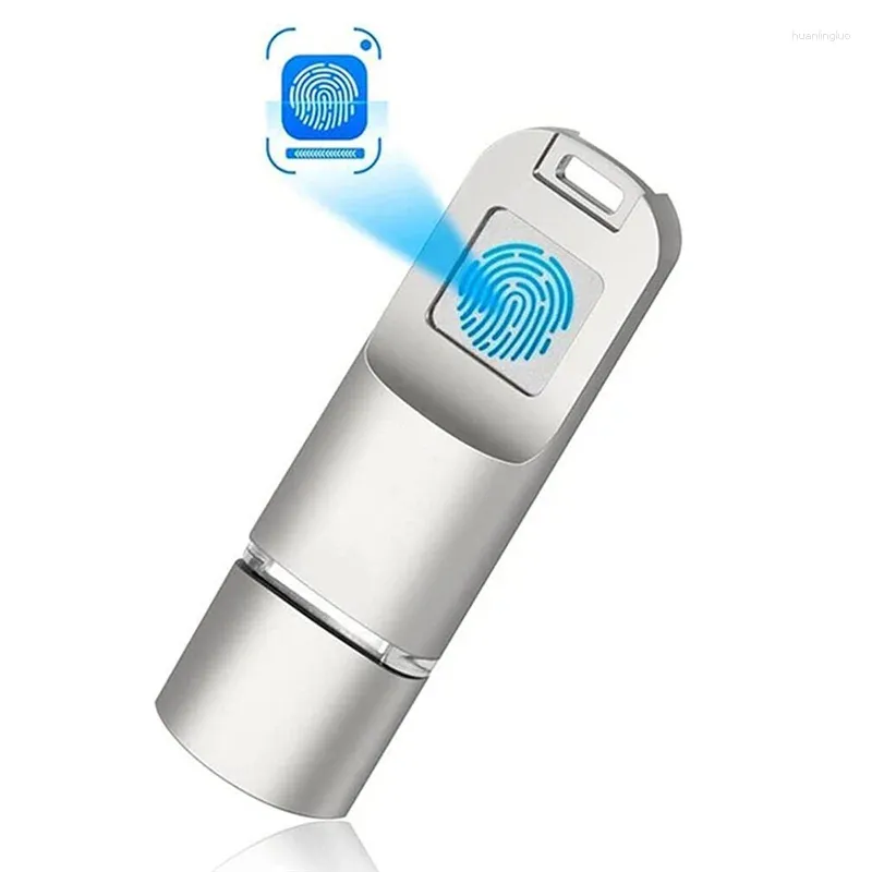 Bowls Fingerprint USB3.0 Flash Drive 32G Accurate Identificaiotn Privacy Management Key USB
