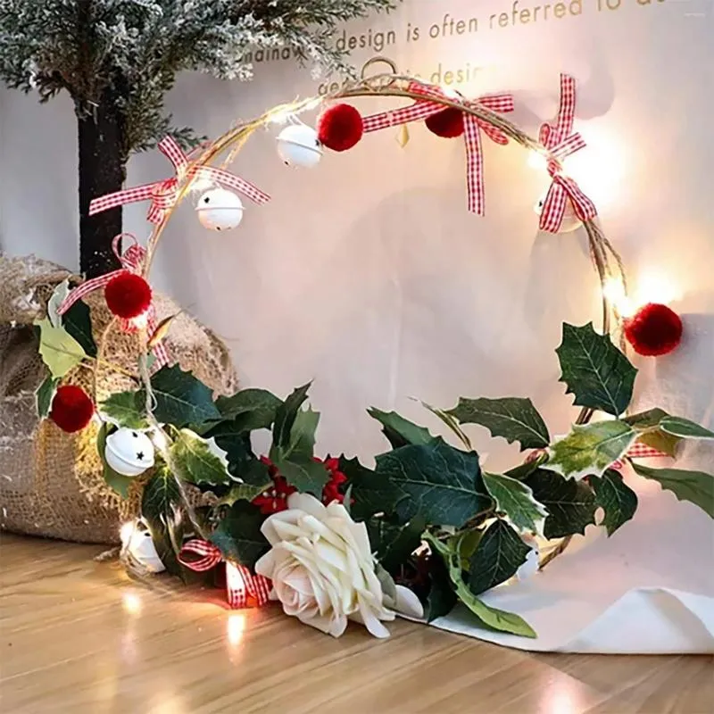 Cordes lumières de Noël avec une guirlande légère ane anne