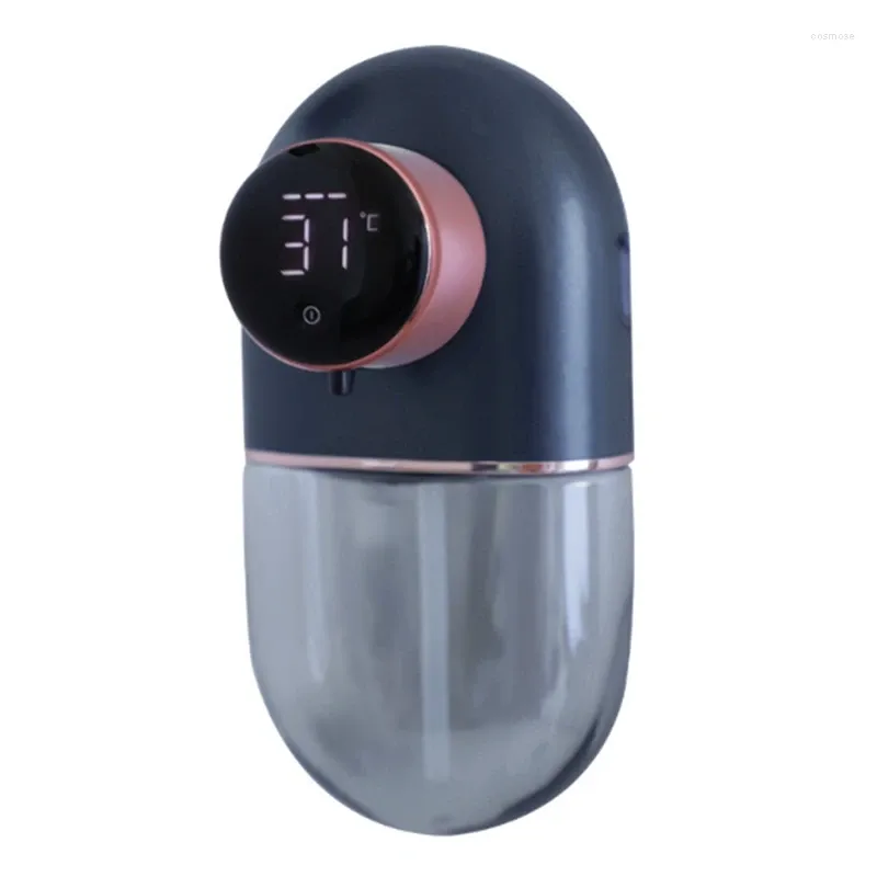 Dispensateur de savon liquide Mur à paroi de détection automatique sans contact pour le restaurant de salle de bain de cuisine facile à utiliser