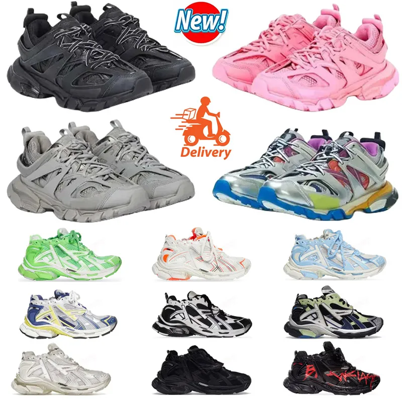 2024 Top Runner 7.0 Diseñador zapatos de vestir Graffiti Blue Orange Black Burgoundy Gris NEON NEON NEON WHITE LUXURY Men Men Men Runners Sneakers Entrenadores