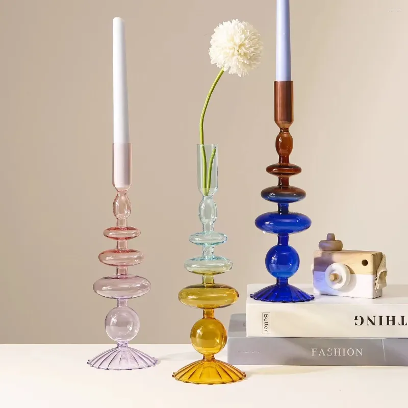 Bandlers créatifs simples verre chandelle vase artisan