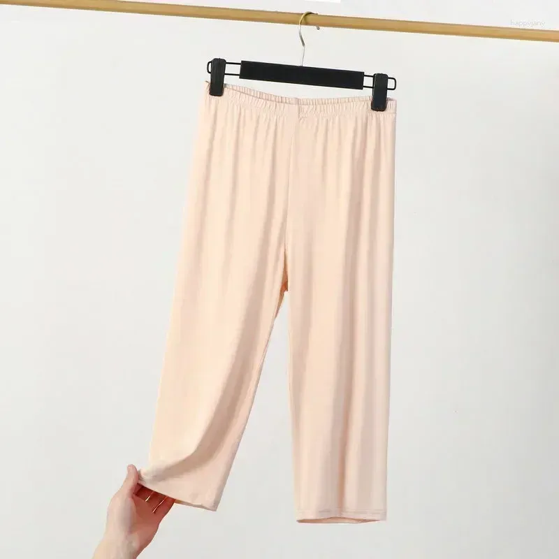 Pantaloni per abbigliamento da donna femmina 2024 pantaloni pigiama lunghezza 3/4 pantaloni sonnitoni per bambini pigiani per lounge casual sciolti