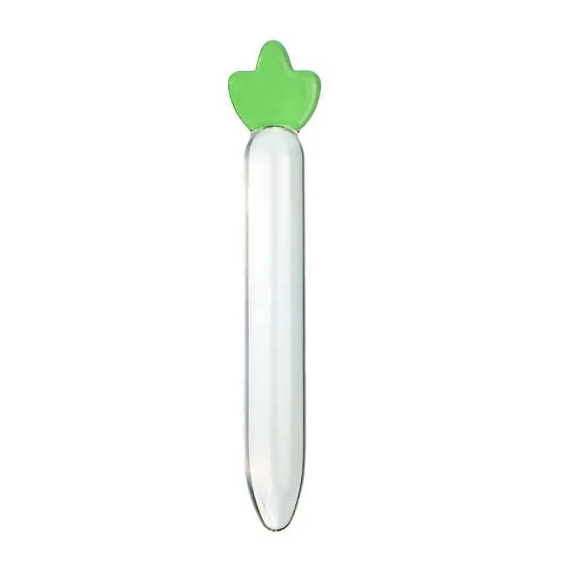 Carrot Glass butt plug for Women - Perfect for... Carrot Glass butt plug for Women - Perfect for...