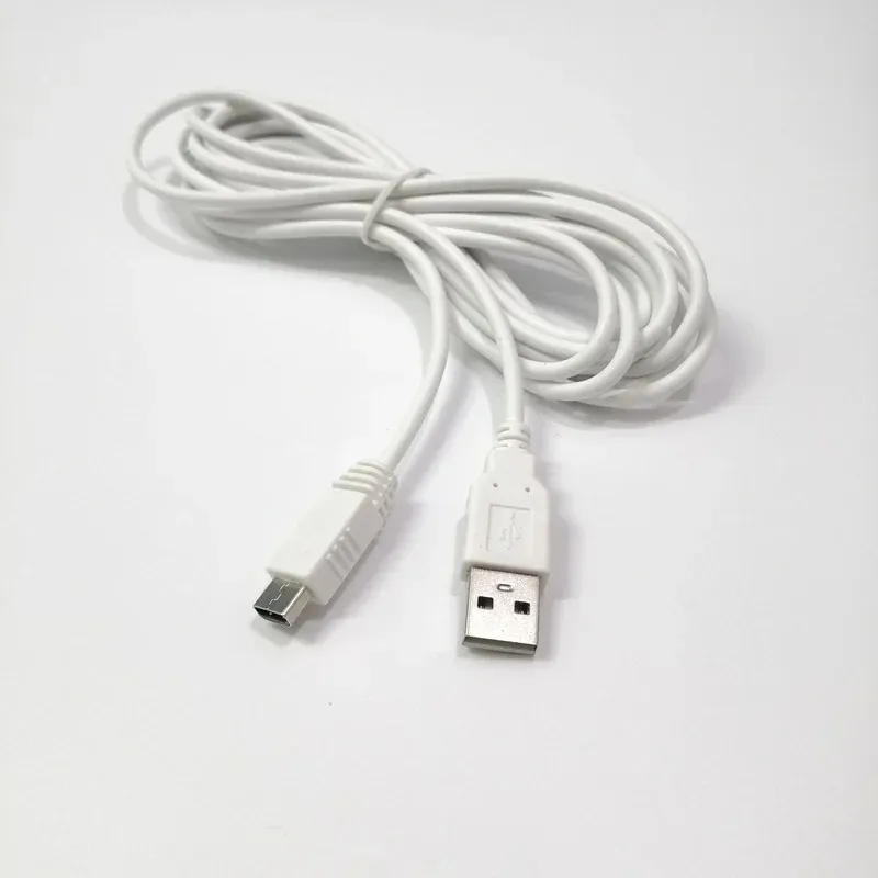 USB充電電源充電ケーブルデータコード任天堂Wii U GamePad for Nintend Wiiu Controller Joypad-