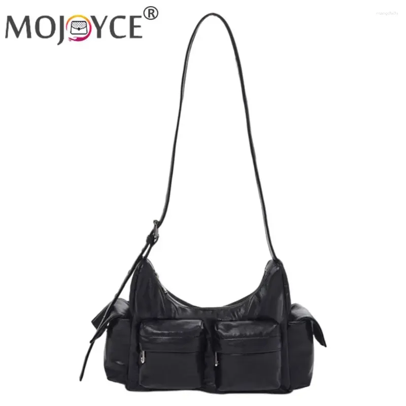 Sacs de bandoulière Hobo Pu Leather Bags Fashion Women Sac à bandoulière de luxe sac à main