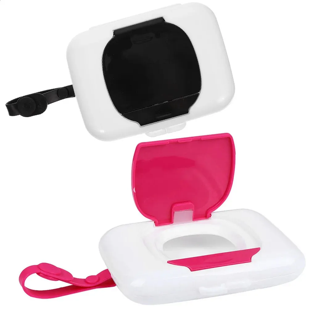 Wipes Dispenser Wipe Holder Refillable Tissue Box Keeps Wipes Storage Case