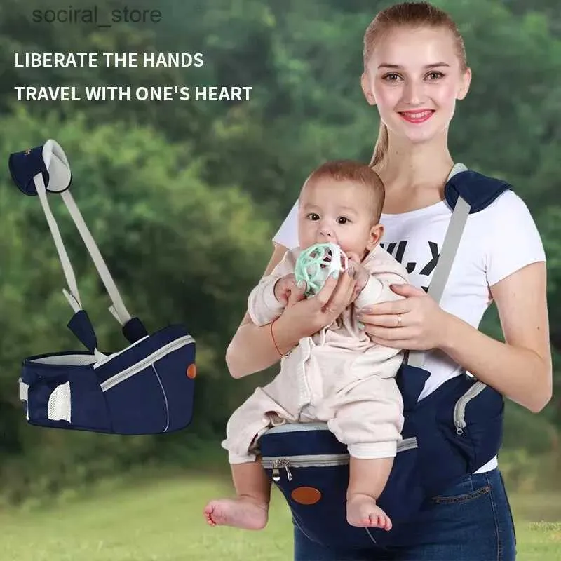 Carriers Slings Backpacks Multi Functional Outing Baby Carrier Waist Stool Baby Sitting Stool All Seasons Can Be Stored Convenient To Bring Baby Artifacts L45