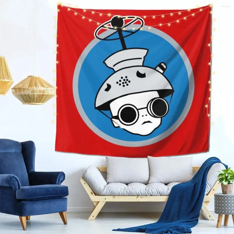 Tapestries Cyber​​kid Whizkid Wall Decor Tapestryヴィンテージベッドルームホリデーギフトポリエステルマルチスタイル