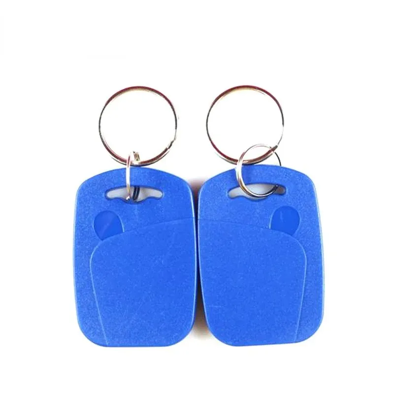 IC+ID UID Rewritable Composite Key Tags Keyfob Dual Chip Badge RFID 125KHZ T5577 EM4305+13.56MHZ Changeable Writable