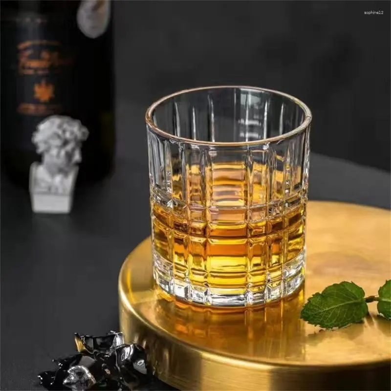 Wijnglazen Multicolor Crystal Whisky Italië Handgeschilderde Gotische helder ouderwetse glas met de hand geschilderde Dazzle Color Tumbler