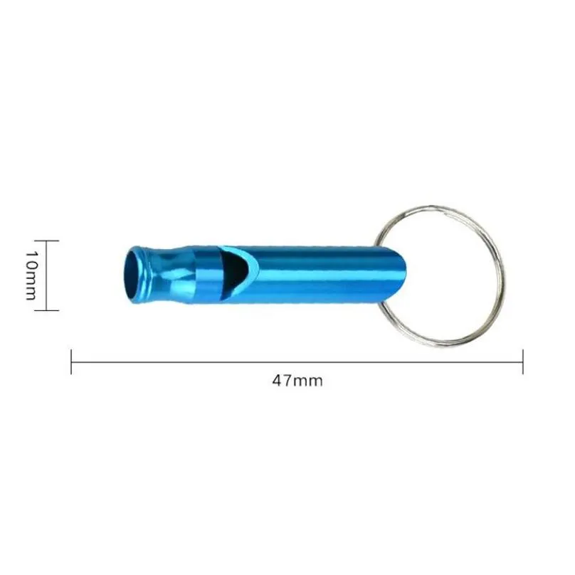 mini whistles keychain outdoor emergency survival whistle multifunctional training whistle