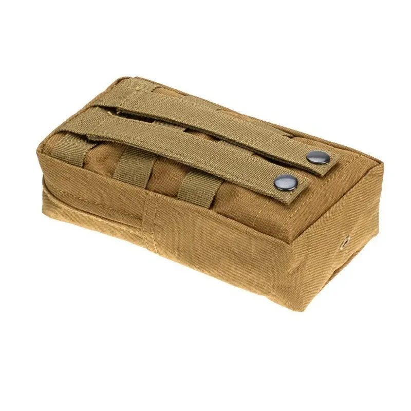 TATTICAL MOLLE SISTEMA PUOCHE MEDICA 600D UTILITY EDC Strumento Accessorio la confezione Custodia Telefono Airsort Bagna Attrezzatura esterni