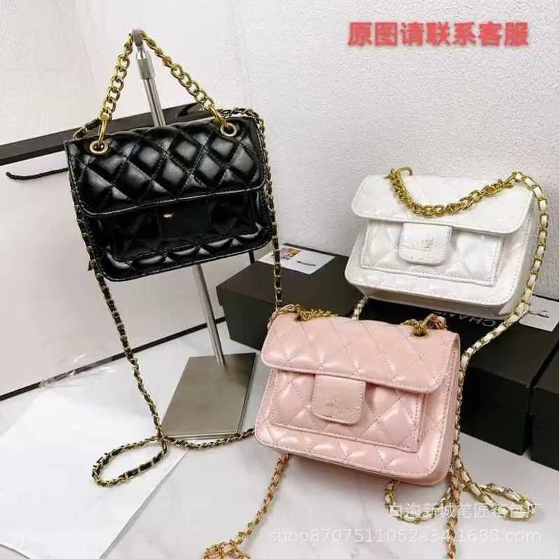 Designer Womens Handbag New Lingge Chain épaule Classic Version Classic Version Fashion Posteur polyvalent enveloppe en plastique Ensemble complet