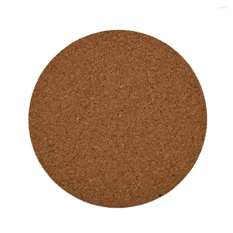 Maty stołowe 10 cm Cork Coasters antypoślizgowe