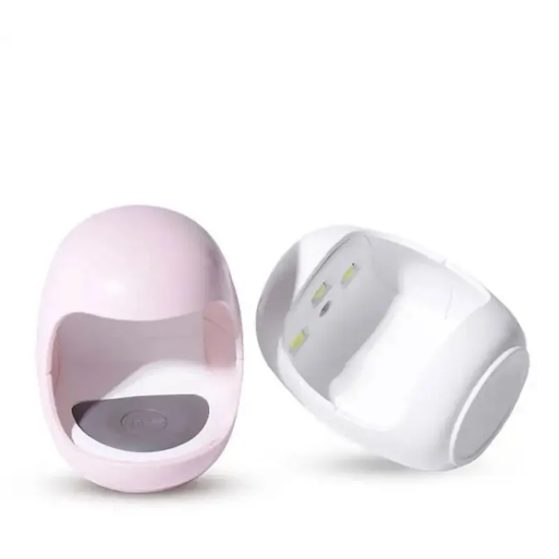 مجفف مصباح الأظافر الأشعة فوق البنفسجية على شكل بيضة لآلة العلاج الضوئي المصغرة للإصبع لاستخدام الصالون واستخدام المنزل
