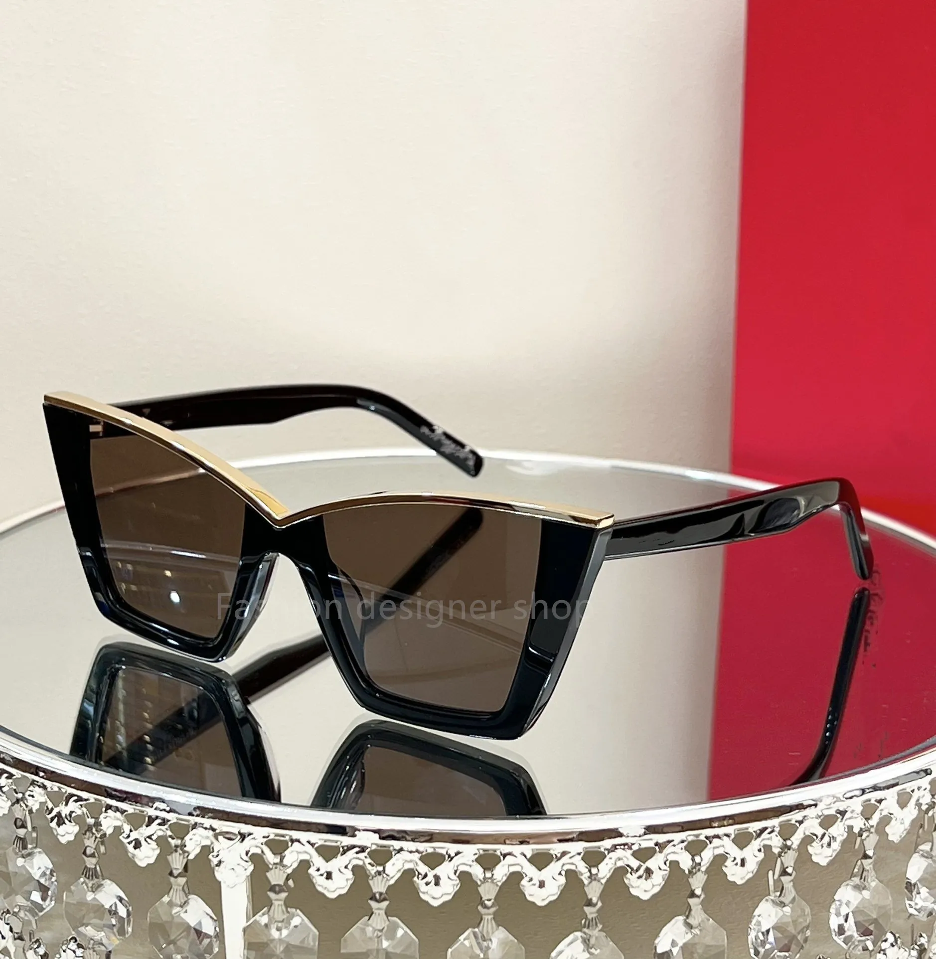 Women Butterfly Sunglasses SL 570 Cat Eye Acetate Polarized 