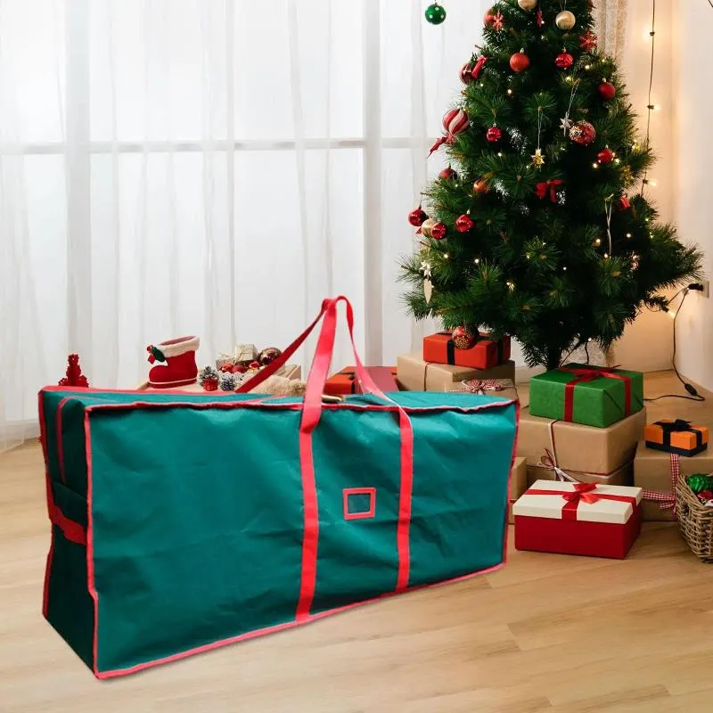 Сумки для хранения рождественская елка сумка крупная оксфордская ткань отпуск