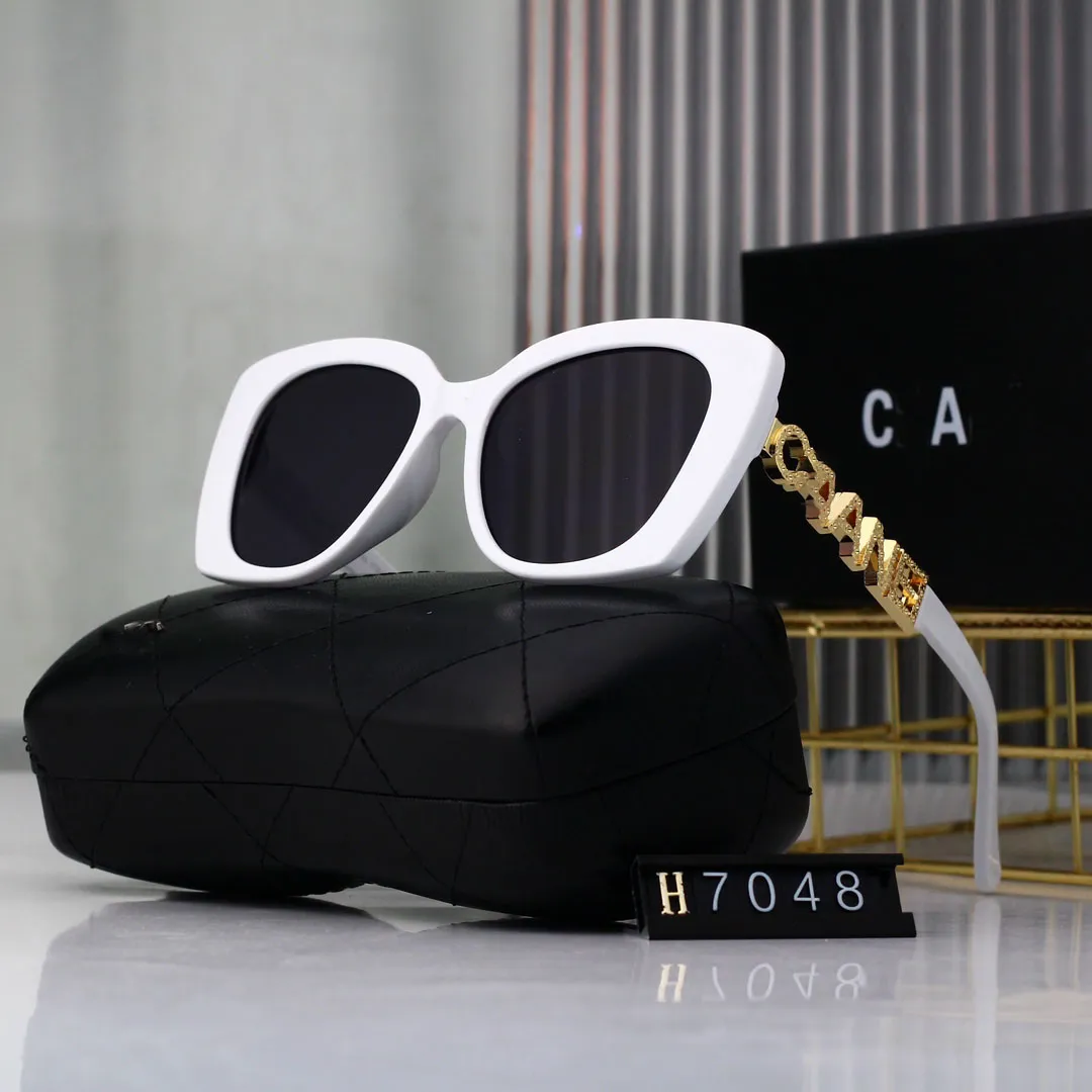 المصممين نظارات شمسية شهيرة نساء الرجال نظارات UV الحماية الموضة رسائل Sunglass