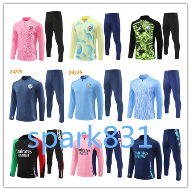 Save Big on Bulk 2024 2025 Football Tracksuit 2024 2025 Soccer Tracksuit  Mans City Training Suit Men And Kids 24 25 HAALAND FODEN RODRIGO BELLINGHAM 