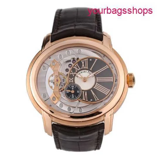 Classic AP Wrist Watch Millennium Series 18K Rose Gold Automatic Machinery 15350OR.OO.D093CR.01 Watch Mens Diamètres 42 * 47mm