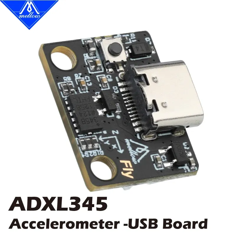 Mäuse Mell FlyadxL345 Accelerometer USB -Board für Klipper Gemini Rspberry Pi Voron V0.1 2.4 Vzbot Hevort Ender 3 3D -Druckerteile