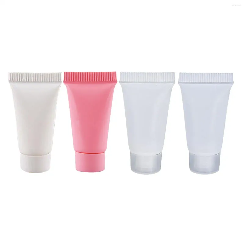 Storage Bottles 100 Pieces Empty Soft Tubes Bottle 5ml Reusable Container For Hand Gel