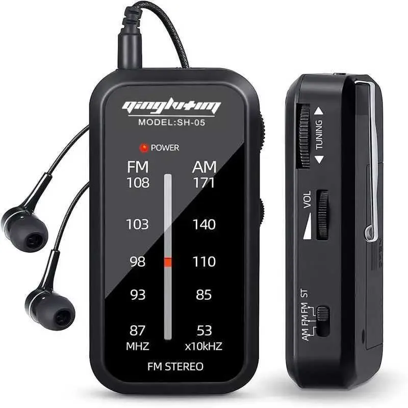 Portable Mini FM Walkman Mp3 Bluetooth Radio With AAA Batteries And ...