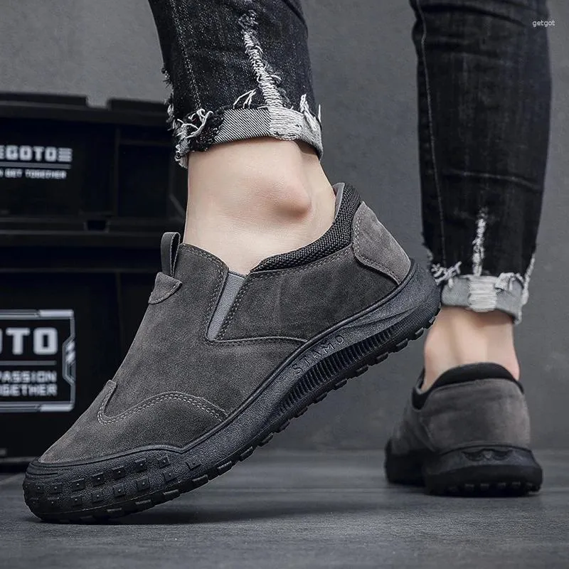 Buty swobodne 2024 Mężczyźni Sneakers jesienne wypoczynek miękki but na zewnątrz fitness moda leniwa wędrówki sapatos formais masculinos zapatos para