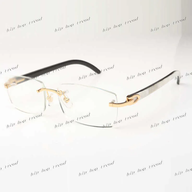Buffs de gafas marcos 3524012 con nuevo hardware C que es plano con bocinas híbridas naturales palitos