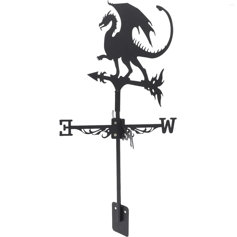 Garden Decorations Weather Vanes For Sheds Halloween Flying Dragon Farmhouse Roof Bracket Wind Direction Indicator Kit Outdoor Vintage Decor