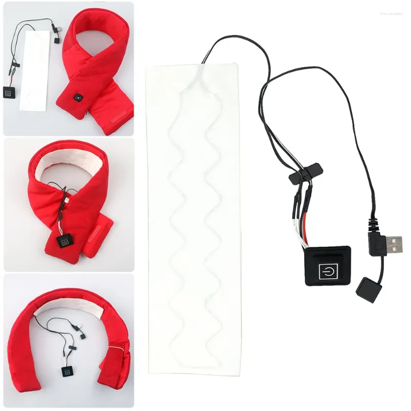 카펫 USB 전기 가열 패드 천 히터 방수 3 레벨 재킷 패드 옷 난방 DIY 의류