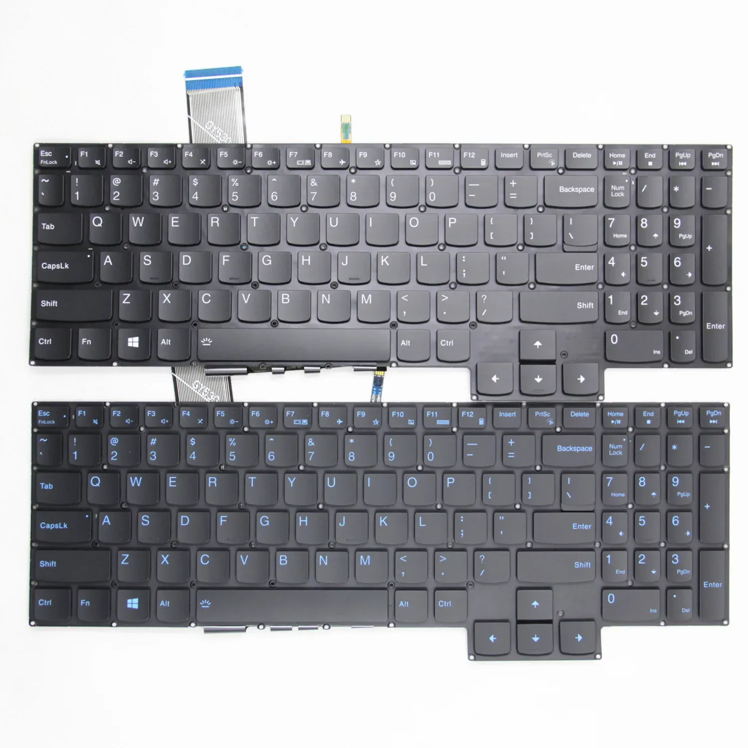 Teclados 100%nuevos de EE. UU./Ruso para Lenovo IdeaPad Gaming 315IMH05 15ARH05 15ACH GY530 GY550 GY570 R7000 Y7000 2020 2021 Teclado portátil