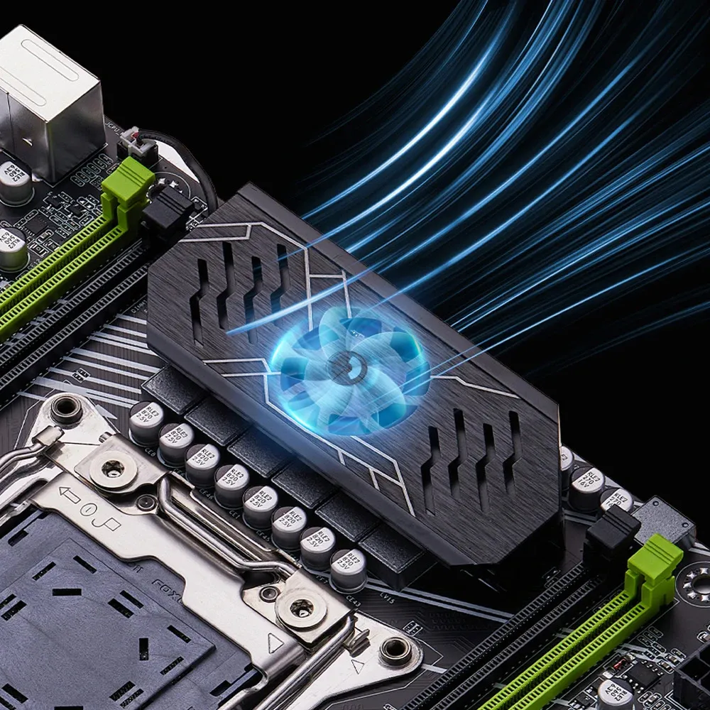 QIYIDA X99 motherboard set kit Intel Xeon E5 2680 V4 48GB DDR3 4