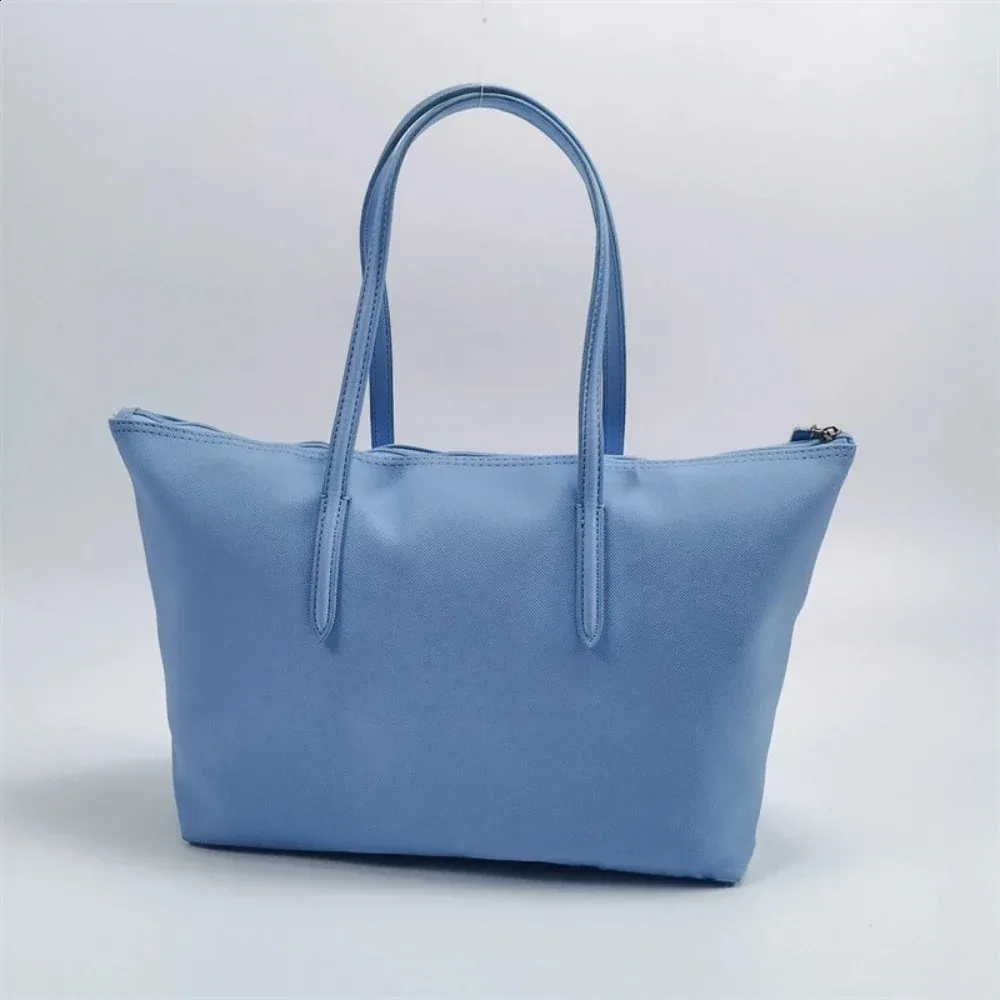 2024 Модная простота женщин, сумки с твердыми цветами, большие сумочки.
