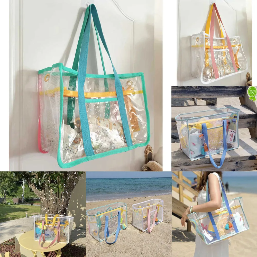 Bolsa De Playa Transparente Grande Para Familias Para Niños